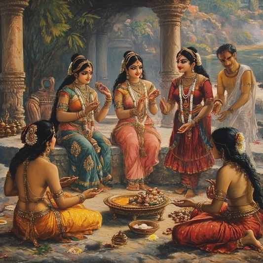 The King of Velipuram and His Seven Daughters: The Tale of the Missing Princess