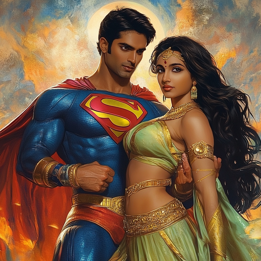 Kalki: Chapter 2:  The Cosmic meet of Kalki and Superman